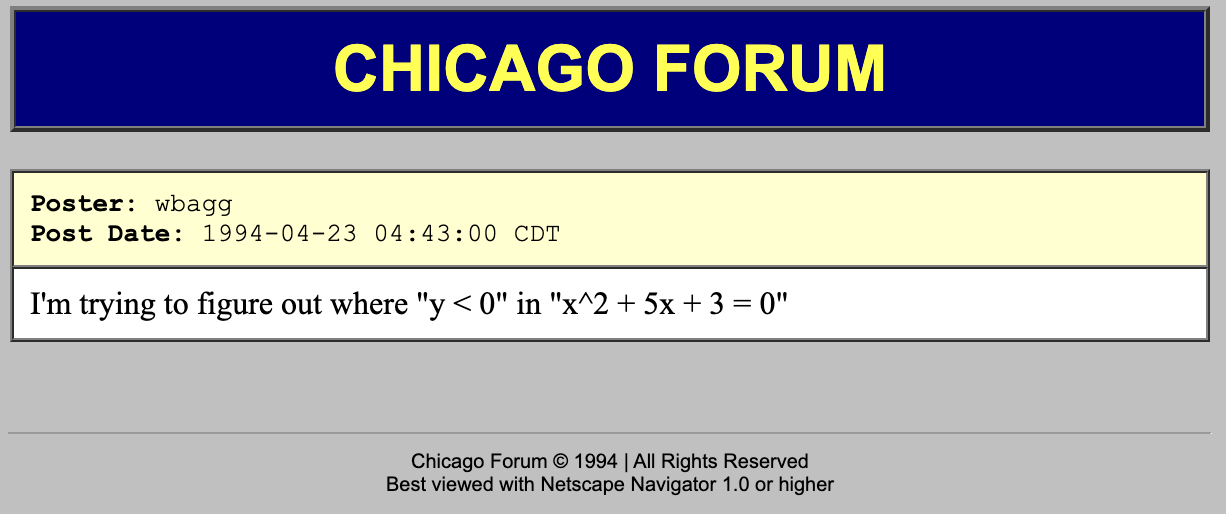 Good forum image
